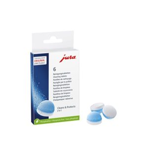 Таблетки для чистки кофемашины от кофейных масел 6 шт.