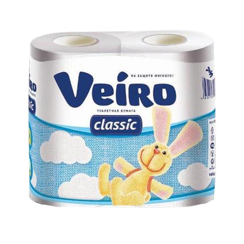 Туалетная бумага двухслойная