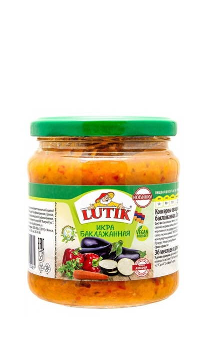 Икра баклажанная