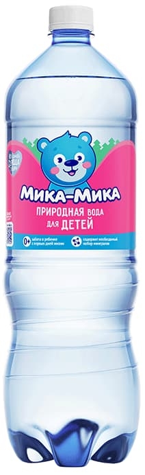 «Мика-Мика» (Детская) природная вода 1.5л