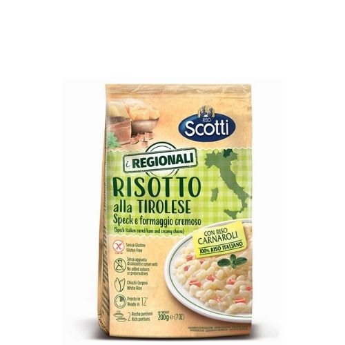 Riso Scotti “Ризотто с вяленой ветчиной и сливочным сыром” 200г