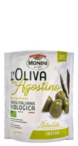 Оливки с косточкой Monini BIO “Sant’Agostino” 150 г.