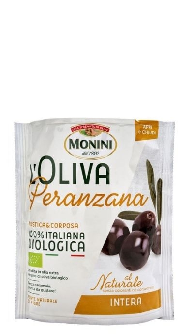 Маслины с косточкой Monini BIO – “Peranzana” 150 г
