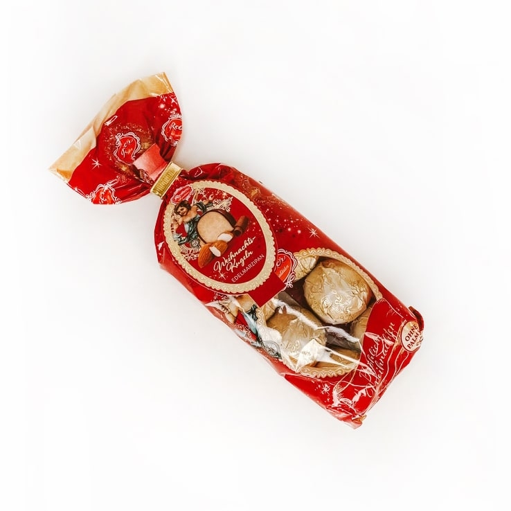 Конфеты шоколадные Reber “Mittelmeer Marzipan-Kugeln“ 160 г