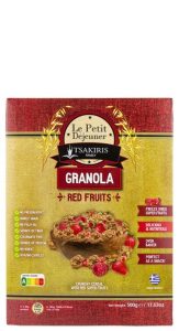 Гранола ягодная хрустящая