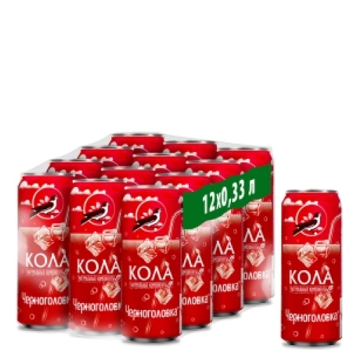 Напиток Черноголовка – “Кола” 0.33л