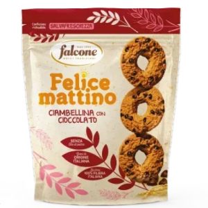 Печенье Falcone сдобное с шоколадной крошкой 500г