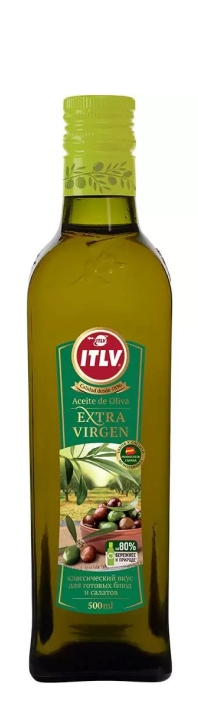 Оливковое масло ITLV Extra Virgen (Экстра Вирджин) 0.5л