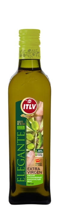 Оливковое масло ITLV Extra Virgen Elegante (Экстра Вирджин) 0.5л