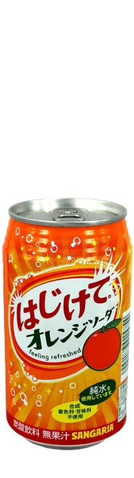 Газированный напиток Sangaria (Сангария) - Апельсин 0.35л ж/б