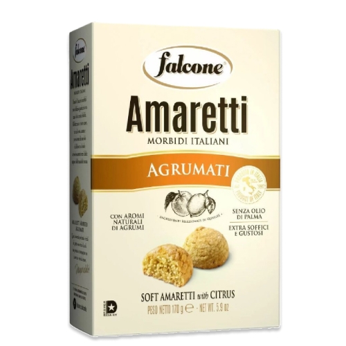 Печенье Falcone Amaretti с цитрусом 170г