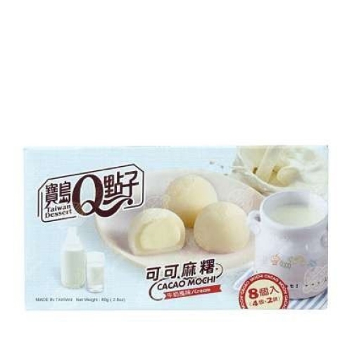 Моти какао с кремом из белого шоколада Q-idea (Кью-Идея) 80 г