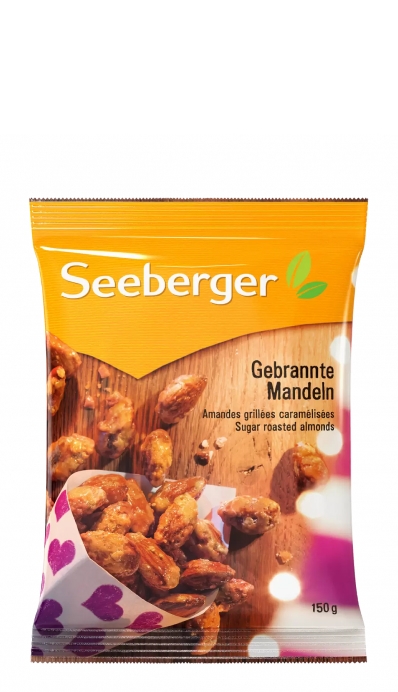 Миндаль жареный в карамели Seeberger 150 г
