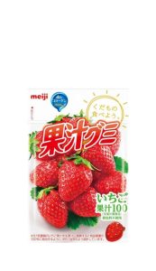 Мармелад Meiji (Мейджи) клубника с коллагеном 54 г