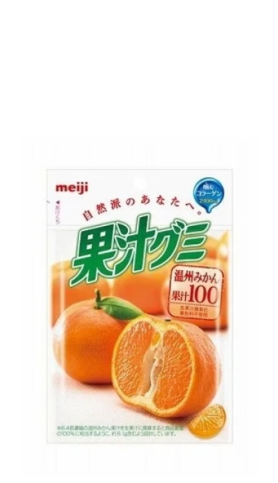 Мармелад Meiji (Мейджи) апельсин с коллагеном 54 г