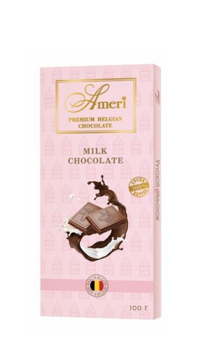 Молочный шоколад 32% Ameri – “Классический” 100г
