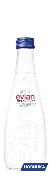 Evian (Эвиан) 0.33л газ.