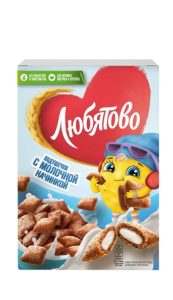 Подушечки Любятово с молочной начинкой 220 г