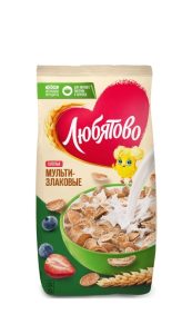 Хлопья мультизлаковые Любятово 250г