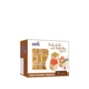 Мини тарталетки «Квадраты» Ameria 84г