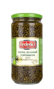 Перец зеленый горошком Federici (Федеричи) 700г