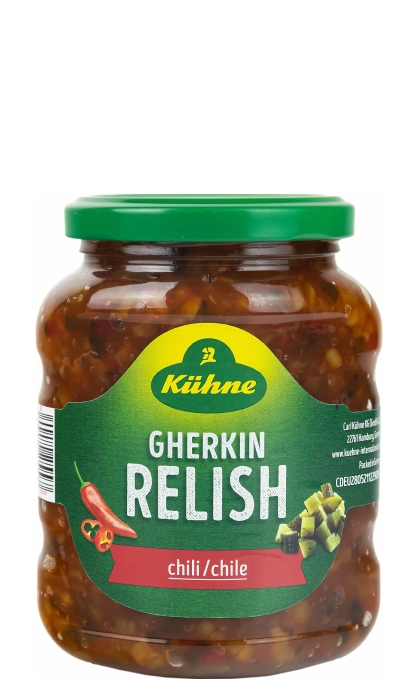 Соус Релиш с огурцами и чили Kuhne 350г