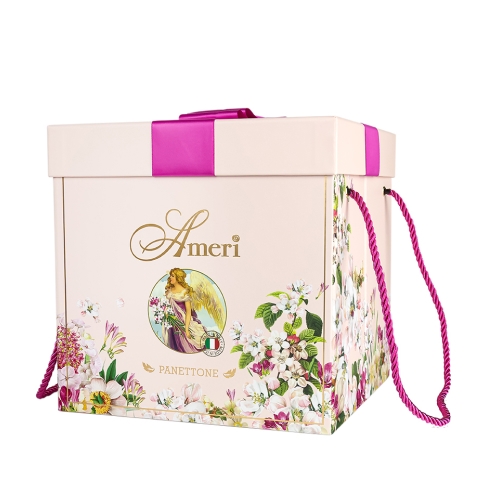 Кулич Ameri с изюмом и цукатами в коробке 900г