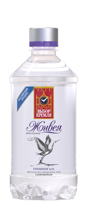 JEVEA «Живея Кристальная - Выбор Кремля» 0.5л газ.
