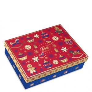 Конфеты FELETTI из темного шоколада с пралине Christmas Toys 250г