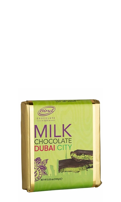 Дубайский шоколад Bind “Дубай” с фисташкой и катаифи 100г