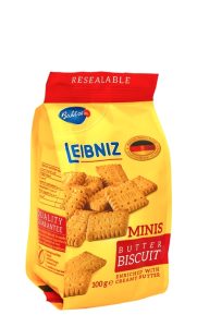 Печенье сливочное мини Leibniz Minis Butter 100г