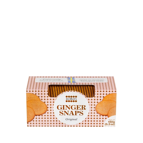 Печенье хрустящее имбирное Nyakers