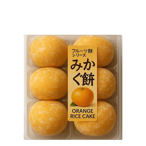 Моти Дайфуку со вкусом мандарина Kubota Seika (Кубота) 160г